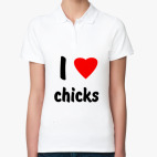 Женская рубашка поло