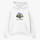 Толстовка худи оверсайз