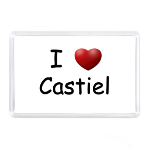 Магнит I Love Castiel