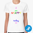 Женская спортивная футболка