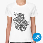 Женская спортивная футболка