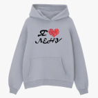 Толстовка худи оверсайз