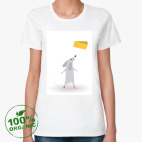 Женская футболка органик