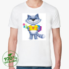 Мужская футболка органик