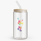 Банка с бамбуковой крышкой