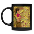 Кружка цветная UV-DTF