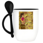 Кружка с ложкой