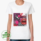 Женская футболка органик