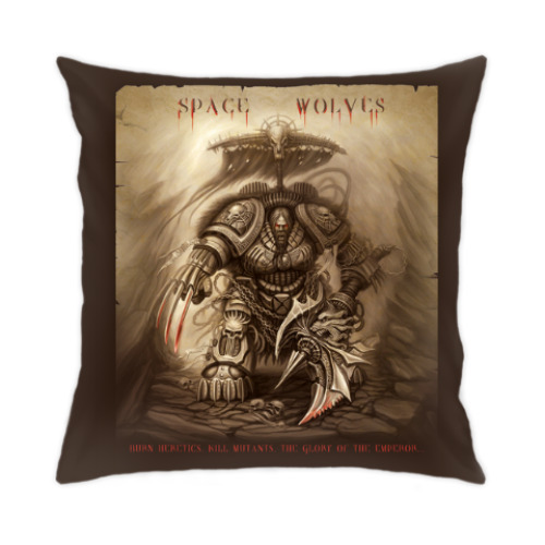 Подушка с принтом Warhammer / Вархаммер