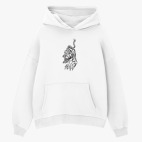 Толстовка худи оверсайз