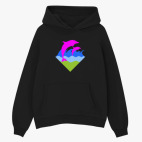 Толстовка худи оверсайз