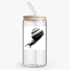 Банка с бамбуковой крышкой