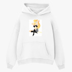 Толстовка худи оверсайз