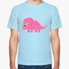 Классическая футболка Динозаврик