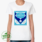 Женская футболка органик