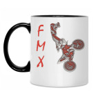 Кружка двухцветная