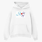 Толстовка худи оверсайз