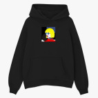 Толстовка худи оверсайз