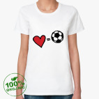 Женская футболка органик