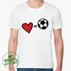 Мужская футболка органик