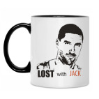 Кружка двухцветная