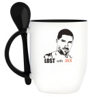 Кружка с ложкой