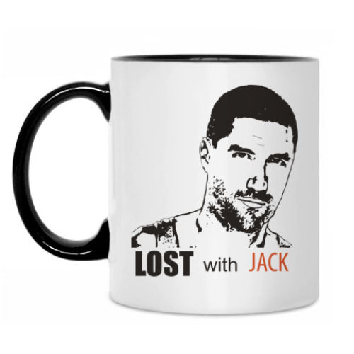 Кружка с принтом Jack