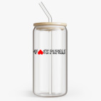 Банка с бамбуковой крышкой