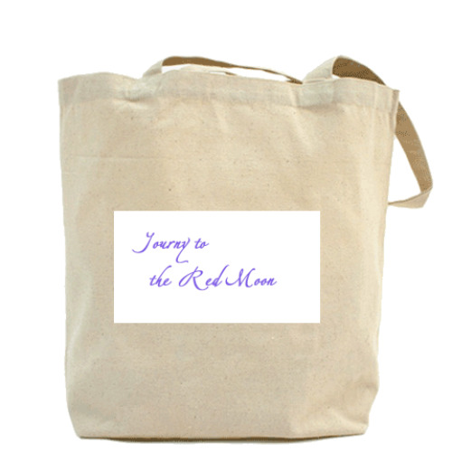 Сумка шоппер с принтом Red moon