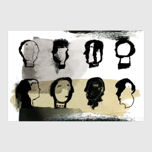 Постер с принтом Физические лица