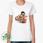 Женская футболка органик