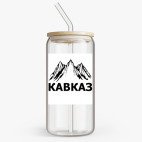 Банка с бамбуковой крышкой