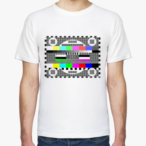 Футболка с принтом Test Pattern