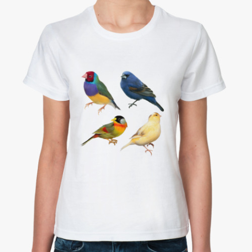 Классическая футболка Птицы
