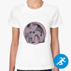 Женская спортивная футболка