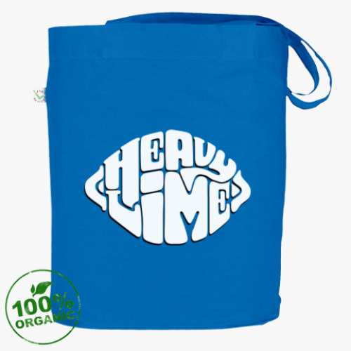 Сумка шоппер с принтом Heavy Lime