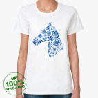 Женская футболка органик