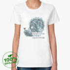 Женская футболка органик