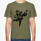 Классическая футболка Горилла с гитарой