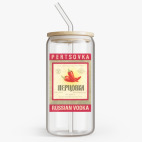 Банка с бамбуковой крышкой