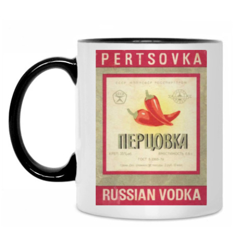 Кружка с принтом Перцовка