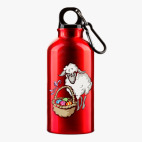 Металлическая бутылка 400 мл UV-DTF