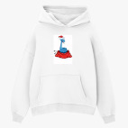 Толстовка худи оверсайз