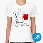 Женская спортивная футболка