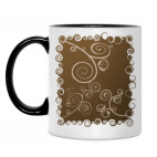 Кружка двухцветная