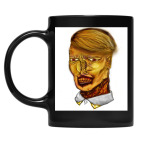 Кружка цветная UV-DTF