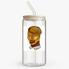 Банка с бамбуковой крышкой