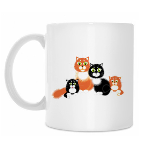 Кружка с принтом Семейка