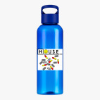 Прозрачная спортивная бутылка