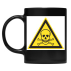 Кружка цветная UV-DTF